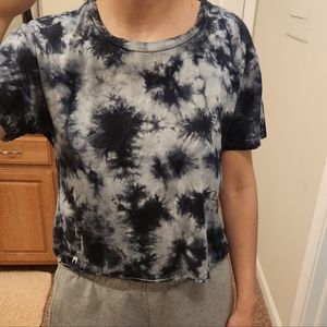 Pink victoria's secret Tie-dye shirt